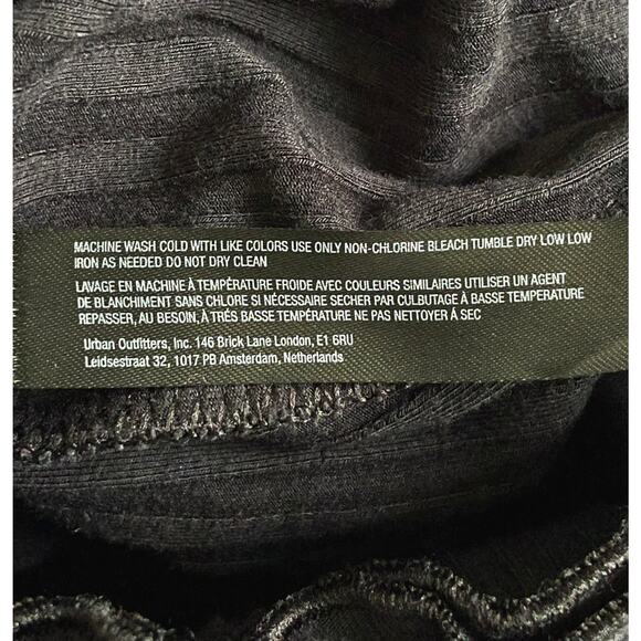 Free People Movement Blissed Out Wide Leg Pants Black Women’s Large - Picture 15 of 15